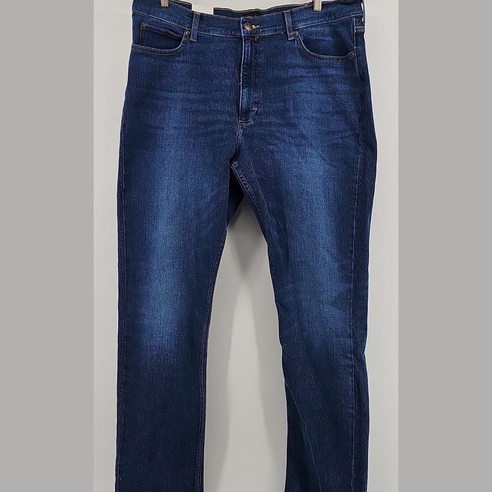 Lee Mens Heritage Denim MVP Relaxed Fit Jeans Cotton Blend Blue 38x34 NWT